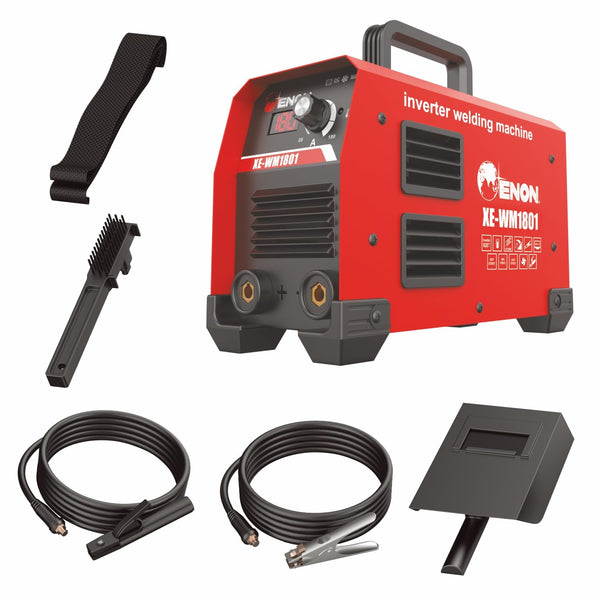 180A Inverter ARC Welding Machine - Advanced IGBT, 8300W, Hot Start, Anti-Stick, Portable, DIY Welder - XE-WM1801