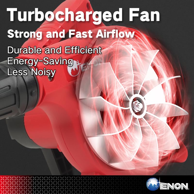 650W Handheld Air Blower High-Power  - Variable Speed, 19,500 RPM Electric Blower for Efficient Dust and Debris Cleaning -XE-6501