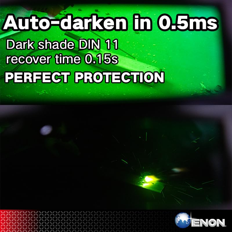 Auto Darkening Welding Goggles - UV Protection, Anti-Glare Safety Glasses -AW-1001