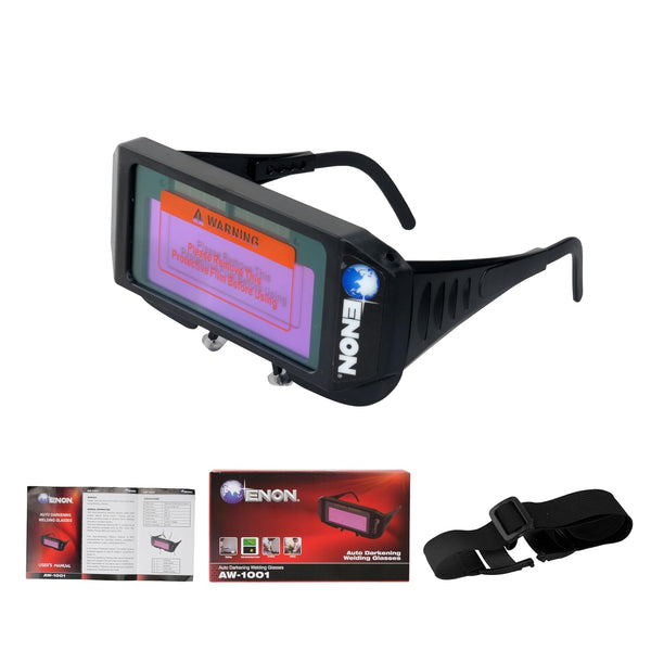 Auto Darkening Welding Goggles - UV Protection, Anti-Glare Safety Glasses -AW-1001