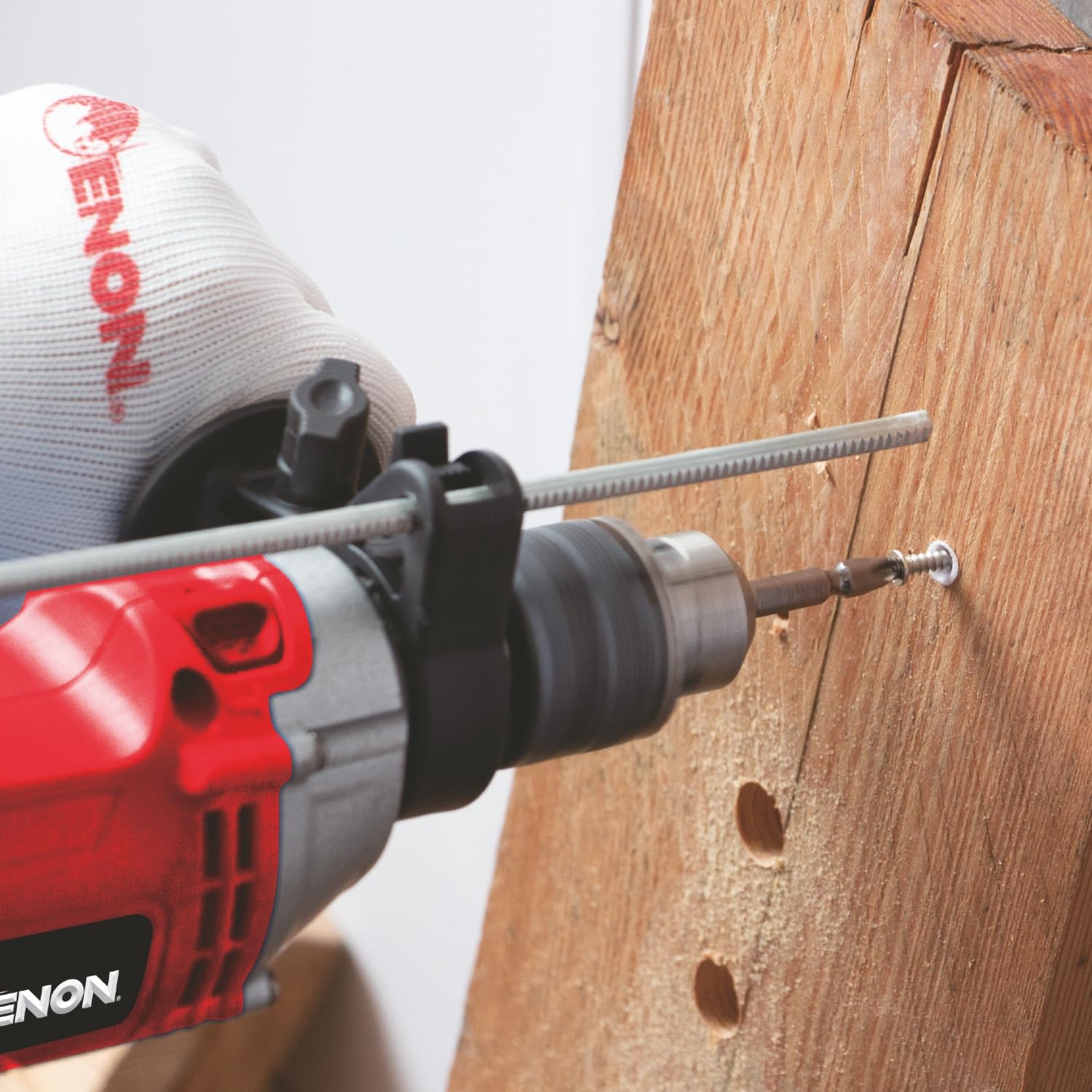 710W Impact Drill Machine Tool Kit - 86 Pieces, 13mm Chuck, Reversible Variable Speed, Corded Hammer Drill - XE-1301