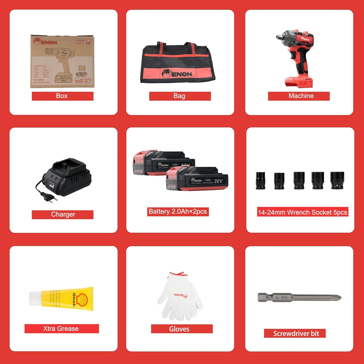 Brushless 20V 1/2