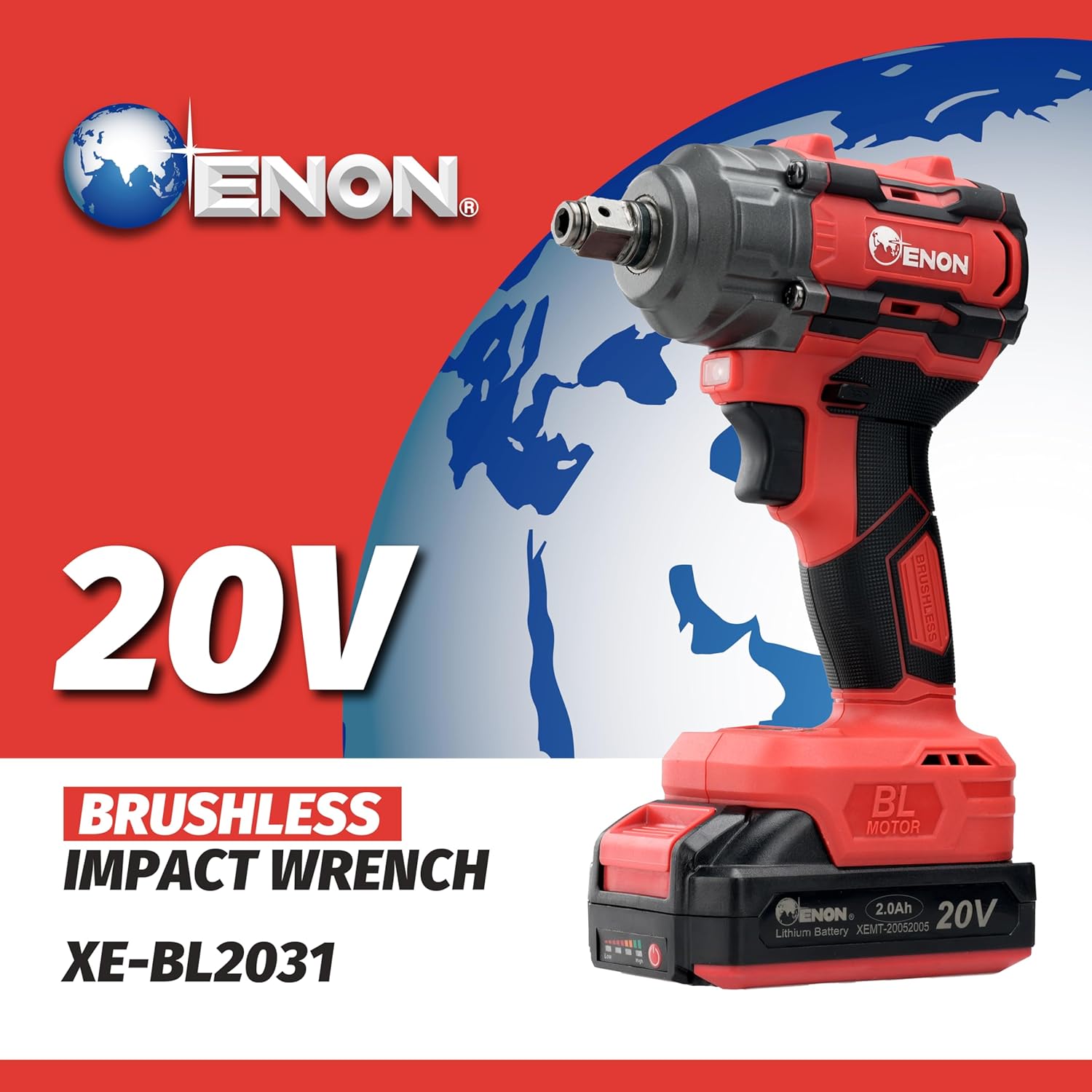 Brushless 20V 1/2